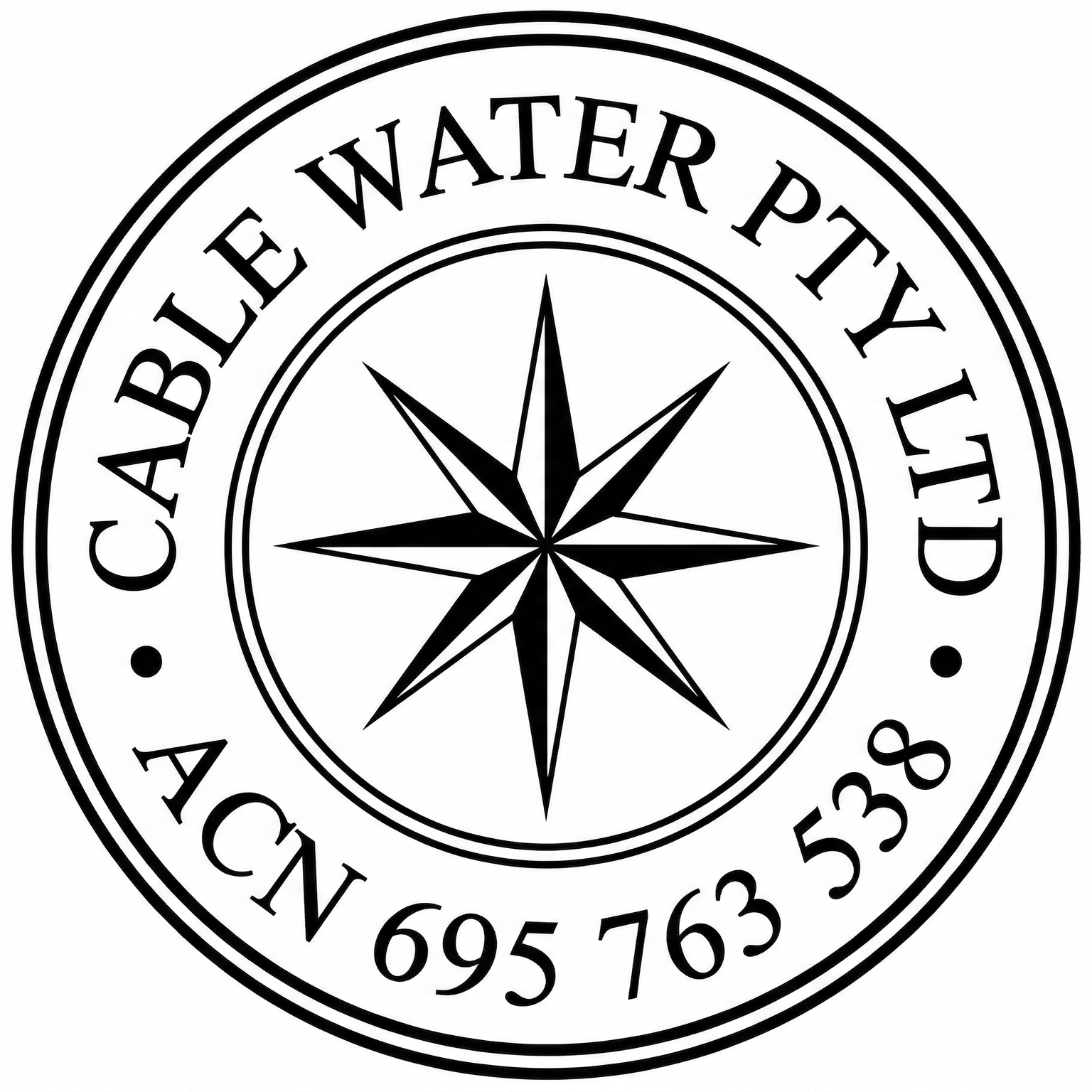 Cable Water company seal